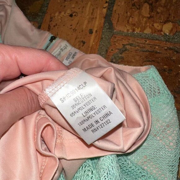 Pink Owl Crochet Lace Dress - Picture 6 of 7